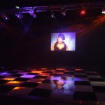 Black and white dance floor and lighting | Ice Agency