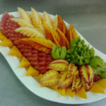 Carved Fruit Platter Display Surrey