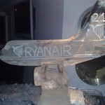 Boeing 737 MAX-8200 Ice Sculpture for Ryan Air