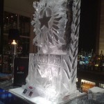 Revolution Bars Ice Sculpture Vodka Luge for Richmond Upon Thames Bar