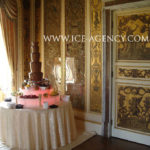 Highclere Castle Wedding Chocolate Fountain