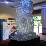Safer Kent Awards Ice Sculpture Vodka Luge at Kent Hotel