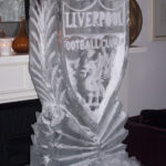 Liverpool FC Ice Sculpture Vodka Ice Luge