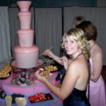 Pink Chocolate Fountain Essex Party