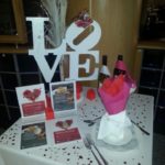 Love Table Centre piece | Wedding Centre piece | Ice Agency