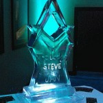 Masons Ice Sculpture Vodka Ice Luge For Masonic Event London Mason Lodge