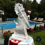 Olympics Ice Sculpture Vodka Ice Luge