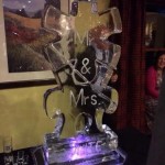 Jigsaw Puzzle PieceVodka Ice Luge Ice Sculpture For Wedding