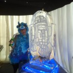 Star Wars Theme Party Ice Sculpture Vodka Ice Luge