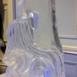 30th Birthday Plumbers Tap Ice Sculpture Vodka Ice Luge Sutton party