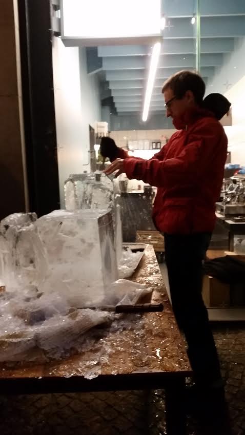 Team Building Workshop - Ice Luge - Luge for Vodka - Ice Carving Sculpture | Ice Agency