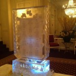 Wedding Table Plan Ice Sculpture At Mandarin Oriental Hotel Wedding