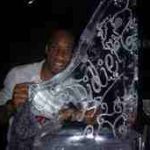 Chelsea's Didier Drogba Birthday Ice Sculpture Vodka Ice Luge