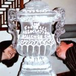 FA Cup luge for Sky - Ice Carving Sculpture | Ice Agency