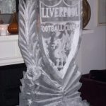 Liverpool Football Club Ice Sculpture Vodka Ice Luge