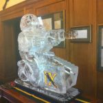 9 Royal Logistic Corp Ice Sculpture Vodka Luge for mess party