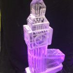 Big Ben Ice Sculpture, Big Ben Vodka Ice Luge ; New Years Eve Ice Luge