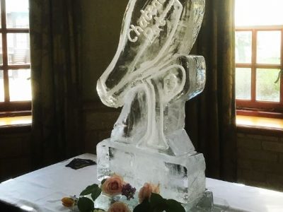 Pennyhill Park Surrey - Ice Luge - Luge for Vodka - Ice Carving Sculpture | Ice Agency