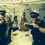 Surrey Police Fete Chocolate Fountain at Epsom Fete