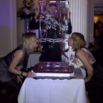 Crytek UK Christmas Party Ice Sculpture luge for CRYSIS Xbox game in Nottingham and Frankfurt