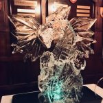 Dragon Ice Sculpture Vodka Ice Luge