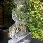 Helter Skelter Ice Sculpture Vodka Ice Luge