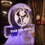 The Spa Hotel Ice sculpture vodka luge in Tunbridge Wells Kent