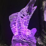 Marlin Swordfish Ice Sculpture Vodka Ice Luge
