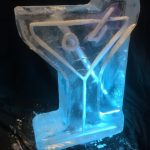 Martini Glass Party Vodka Ice Luge