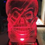 Halloween Skull Vodka Ice Luge