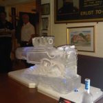 Sniper rifle Ice Sculpture Vodka Luge for Artist Rifles SAS