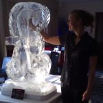 Vodka Ice Luge Pound Sign for Marco Pierre White