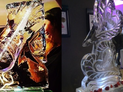 Blog Images - Ice Luge - Luge for Vodka - Ice Carving Sculpture | Ice Agency