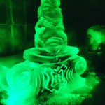 Harry Potter Sorting Hat Ice Sculpture Vodka Ice Luge for birthday party