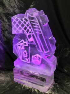 007 Ice Sculpture Vodka Ice Luge Bond party