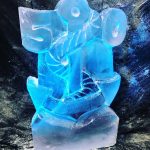 Anchor ice Luge / 50 Birthday Anchor Ice Sculpture Vodka Ice Luge
