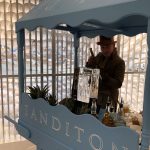 Live Ice Sculpture for Sanditon TV Series in MIPCOM Cannes