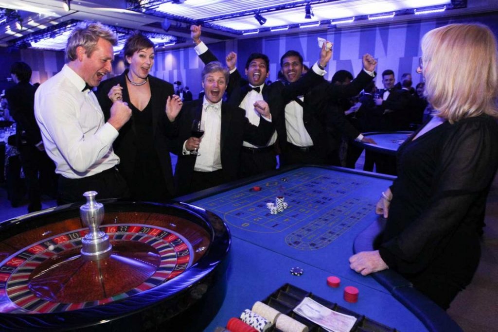 Casino Table Blackjack and Roulette Hire Surrey and Sussex