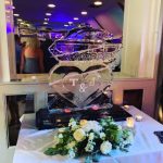 Tank Vodka Ice Luge Ice Sculpture For Army Wedding Party