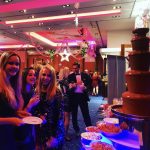 Chocolate Fountain for Inghams Ski Christmas Party at Mandolay Hotel Guildford