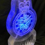 British Armed Forces Ice Sculpture Vodka Luge