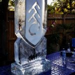 Fulham FC Ice Sculpture Vodka Ice Luge For Football Fan Birthday Party