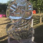 Genie Ice Sculpture Vodka Ice Luge
