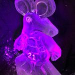 Clanger  Ice Sculpture Vodka Ice Luge for Clanger Fan Club