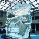 UK Fisheries Kirkella ship ice sculpture for RMG Events Greenwich