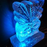 Mask Party Vodka Ice Luge for Masquerade Party