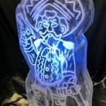 Mexican Ice Sculpture Vodka Ice Luge in West London Party