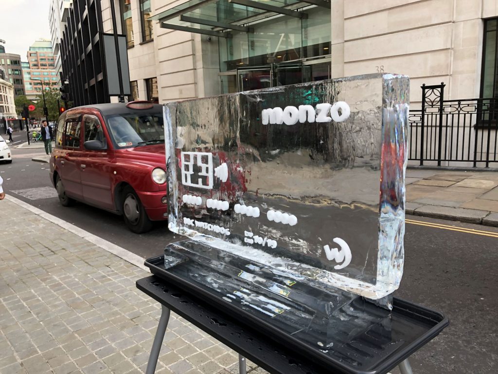 BBC Watchdog Monza Credit Card Ice Sculpture with Matt Alwright