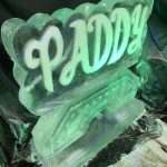 St Patricks Day Ice Sculpture Vodka Ice Luge Paddy Birthday