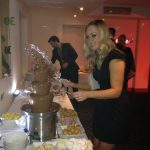 Petersham Hotel Chocolate Fountain for Richmond Wedding